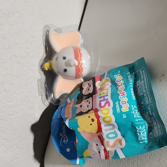 Squishmallow Disney Dumbo Stress Ball New Opened For Show - Picture 1 of 1